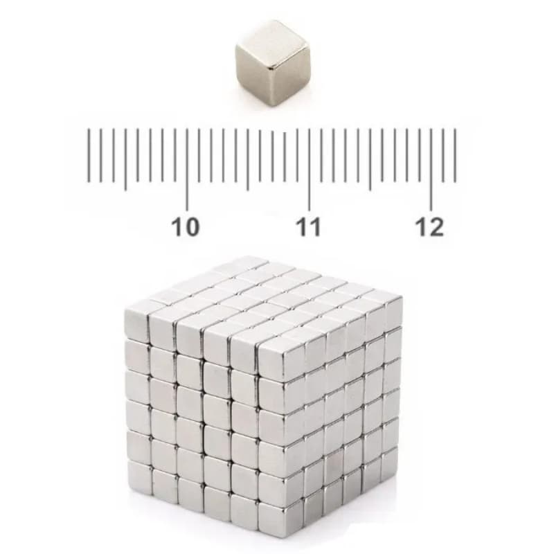 5mm Cube Neodymium Magnet super strong.