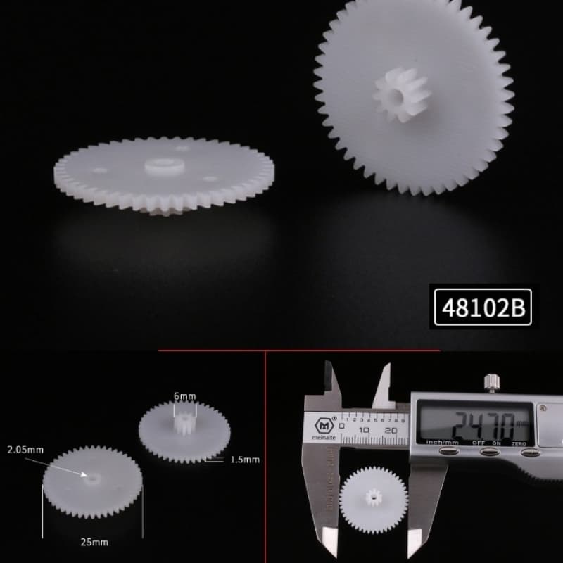 3 pair of plastic Gear.