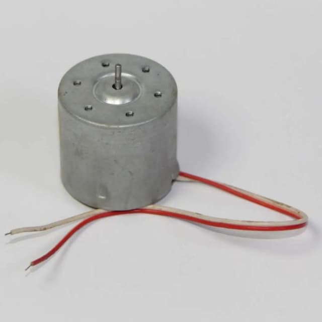 Round 12v DC motor for science project