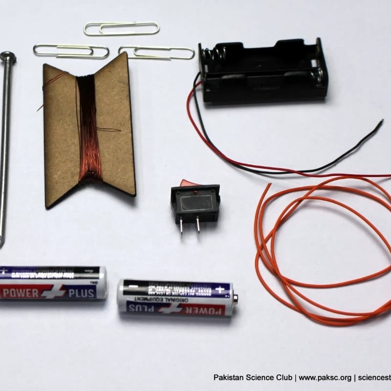 Series and parallel circuit experiment kit for kids