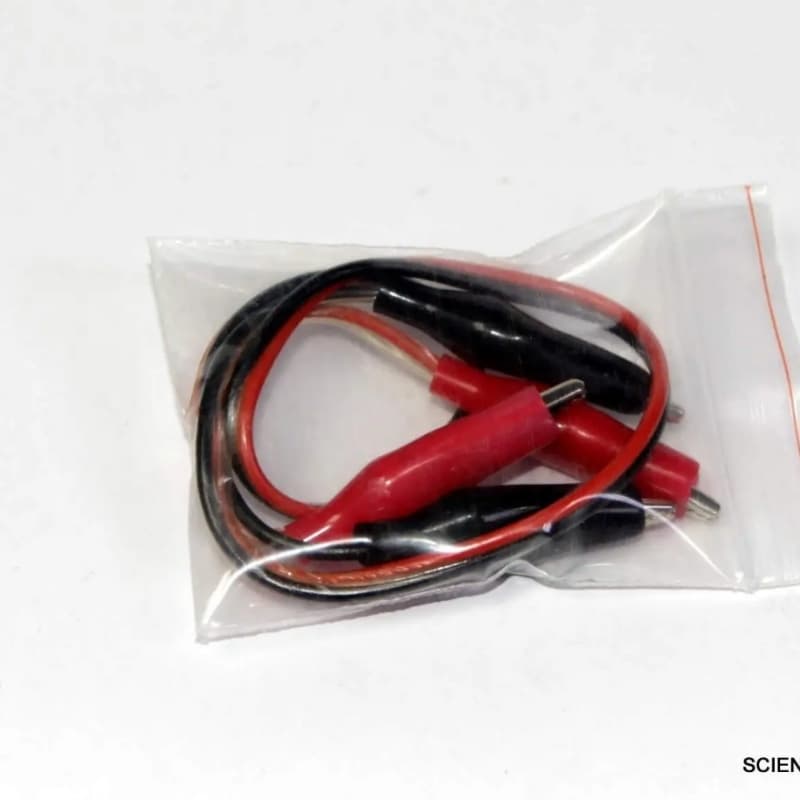 2 pair of Crocodile Clips With Wires