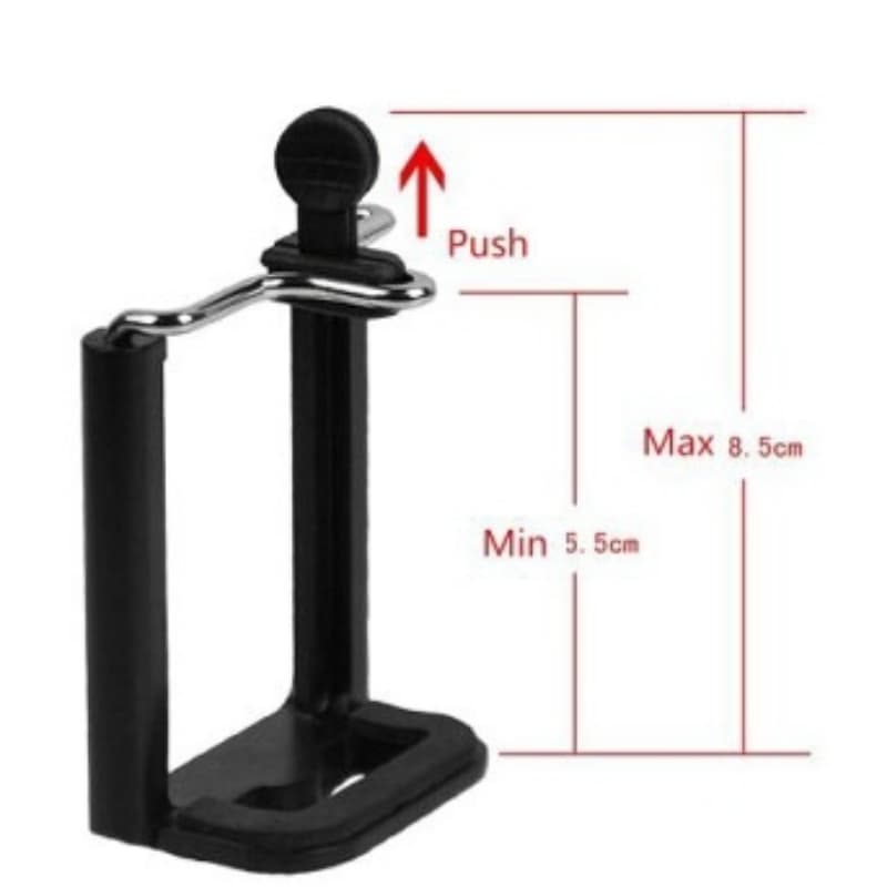 Universal Mobile Phone Clip Holder - Mount Bracket Adapter For Smartphone