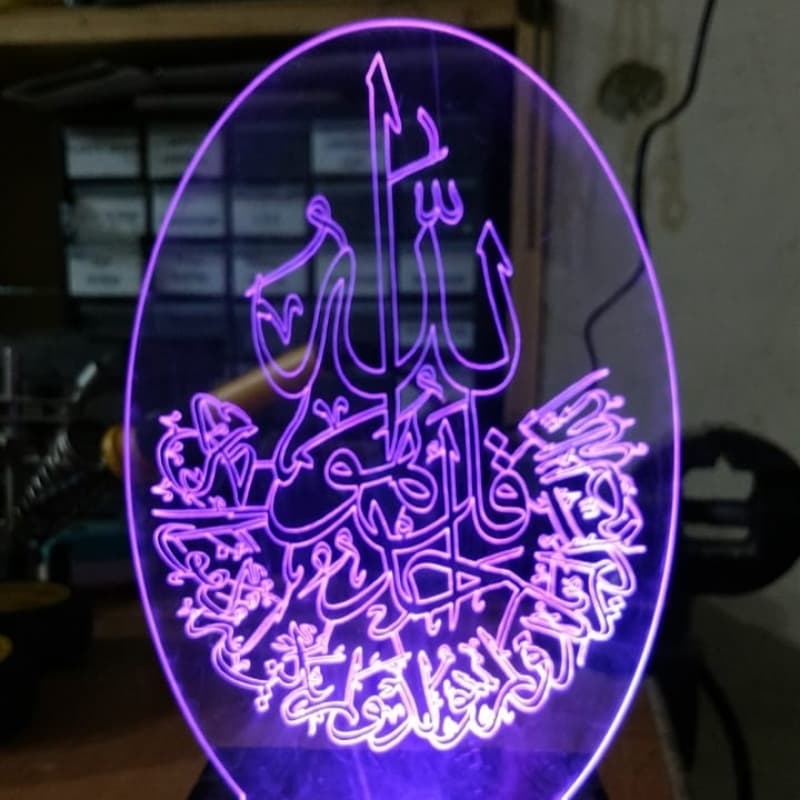 3d Illusion lamp, Personalized Custom Photo LED lamp