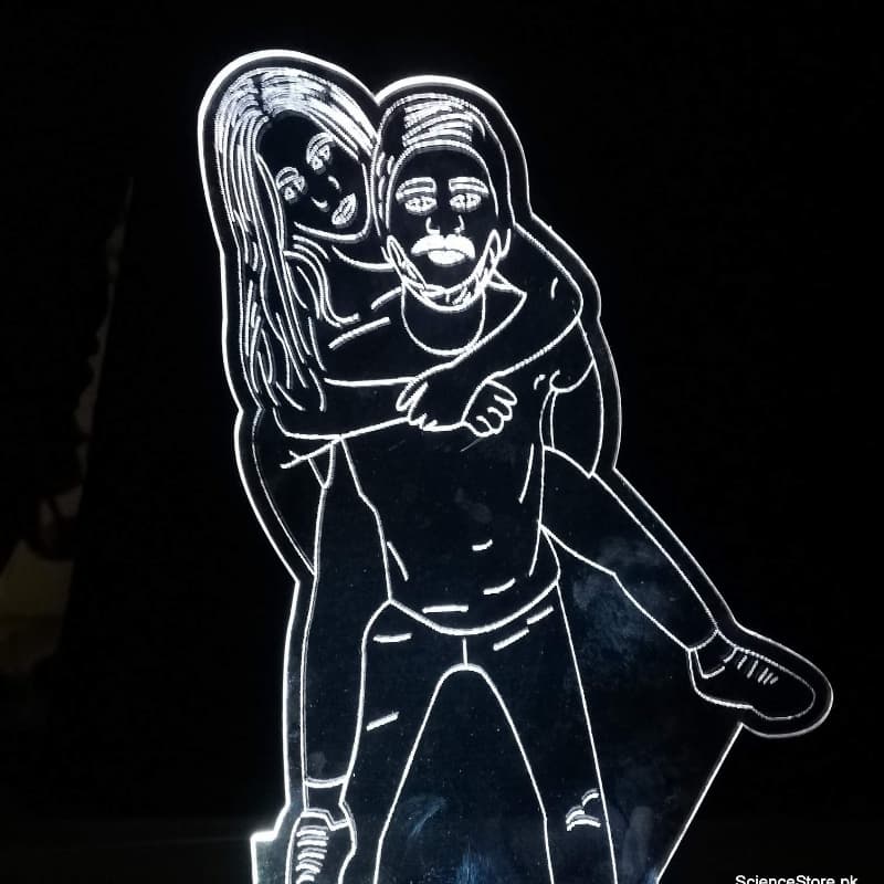 3d Illusion lamp, Personalized Custom Photo LED lamp