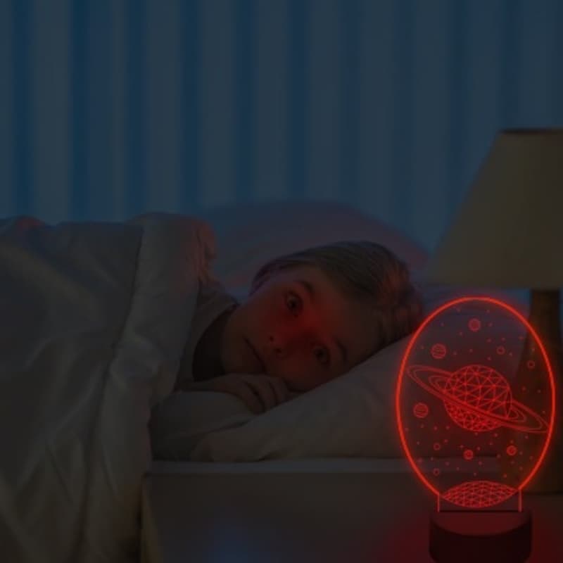 3d Illusion lamp, Personalized Custom Photo LED lamp